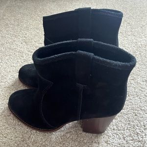 Splendid black booties size 6